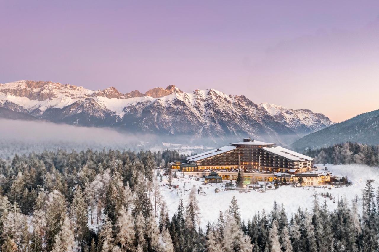 Interalpen-Hotel Tyrol Тельфс Экстерьер фото